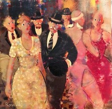 Carlo Roselli olio su tela 30