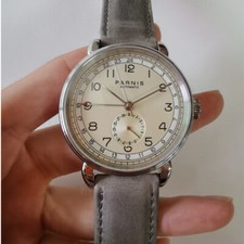 Parnis 42mm gmt - 42mm, case