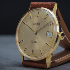 Orologio EBERHARD REF 26801 Royal Matic 33 mm ORO 18 K Automatic cal ETA 2842