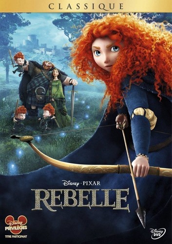 Dvd rebelle walt disney - rebelle,