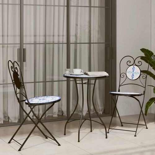 Tavolo giardino con mosaico - con,