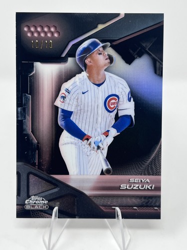 2025 topps cromo nero - topps, seiya
