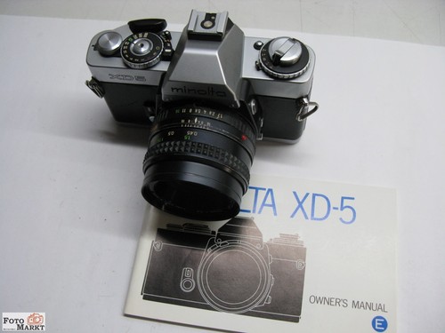 Minolta fotocamera reflex - xd-5,