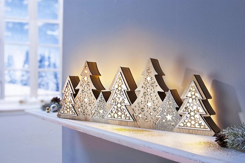 Decorazione led foresta di - decorazione,