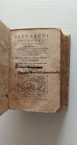 Plutarco vite parallele - plutarco,