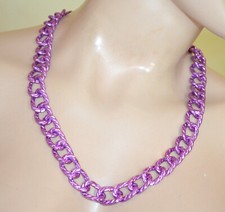 Collana donna girocollo lilla