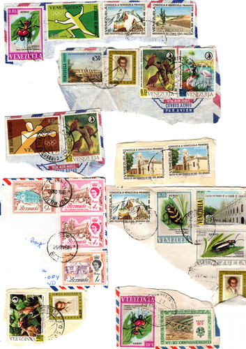 Venezuela vintage stamp - vintage,