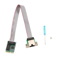 Scheda LAN Ethernet M.2 A+e