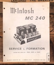 McIntosh MC240 MC-240