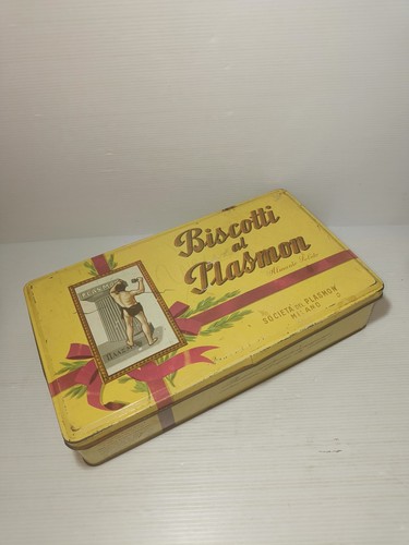 Scatola latta plasmon anni - scatola,