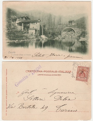 Cossila biella il torrente - -,