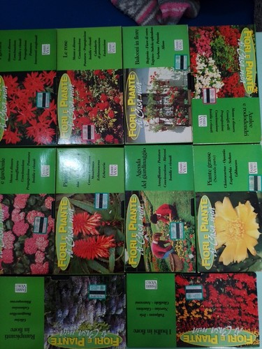Lotto vhs fiori piante in - lotto,