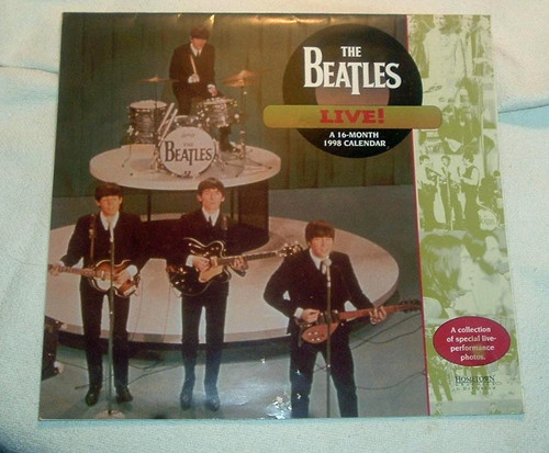 Beatles live calendario - beatles, da