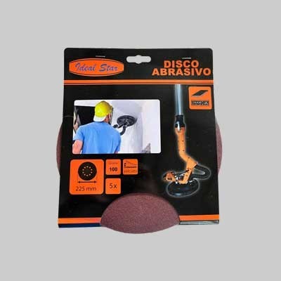 Disco abrasivo velcrato per - disco,