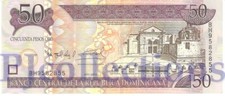 DOMINICAN REPUBLIC 50 PESOS ORO 2006 PICK 176a UNC