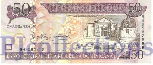 Dominican republic pesos - 50,