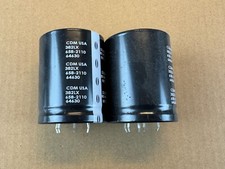 2 New 22000 uf 80v CDE Main