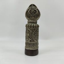 ANTICO SIGILLO TIBETANO in metallo