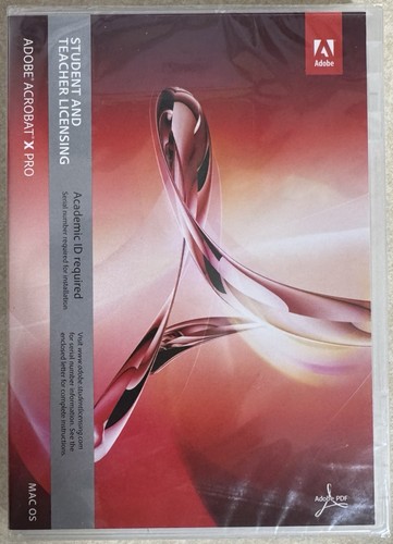Adobe pdf acrobat pro rom - cd,