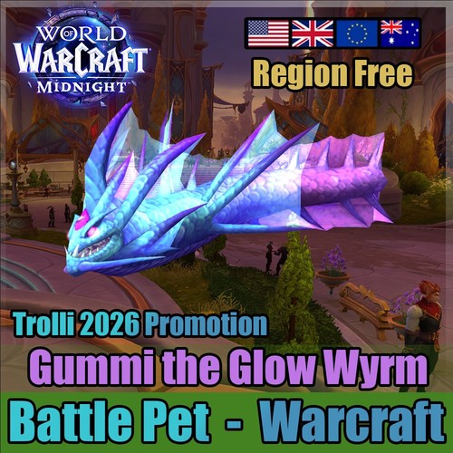 Rubber the glow wyrm trolli - rubber,