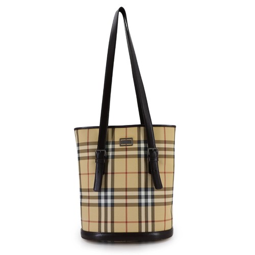 Burberry plaid tote bag - bag, pvc
