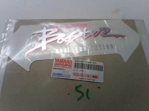Yamaha booster adesivo - booster,