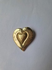 Broche Ysl Coeur Yves Saint Laurent Vintage Brooch Saint Laurent Heart