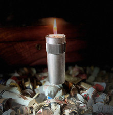 Cilindro accendino da tavolo