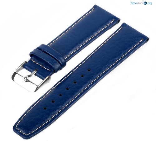 Cinturino pelle blu wb30 - cinturino,