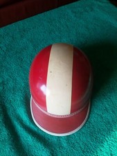 casco da motociclista anni 60