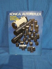 Catalogo Illustrativo Sistema Fotografico Konica Autoreflex Printed In Japan