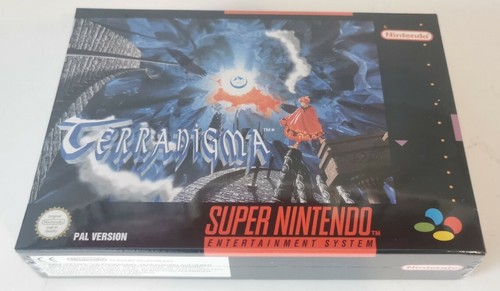 Terranigma super nintendo snes - super,