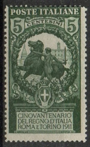 1911 regno italia - 1911, unita'