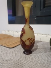 Emile Gallé Vase Soliflore En