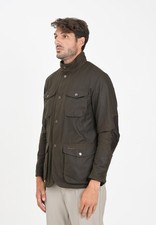 BARBOUR Giubbotti Uomo Verde