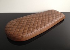 Cafe-Racer, Scrambler, SEDILE, universale, adatto per passeggero, marrone. Sedile/Vendita