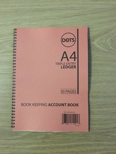 Libro ledger tripla - libro, a4