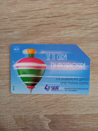 Scheda carta telefonica - scheda,