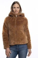 GIUBBINO ECO PELLICCIA DONNA