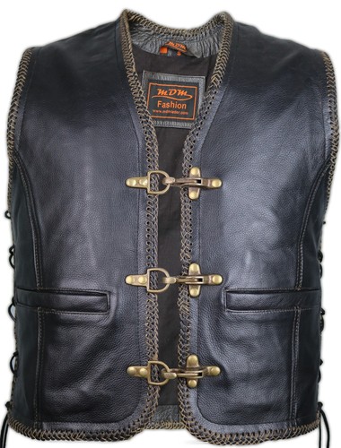 Giubbotto pelle uomo biker