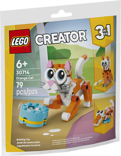 Lego polybag creator - creator, gatto
