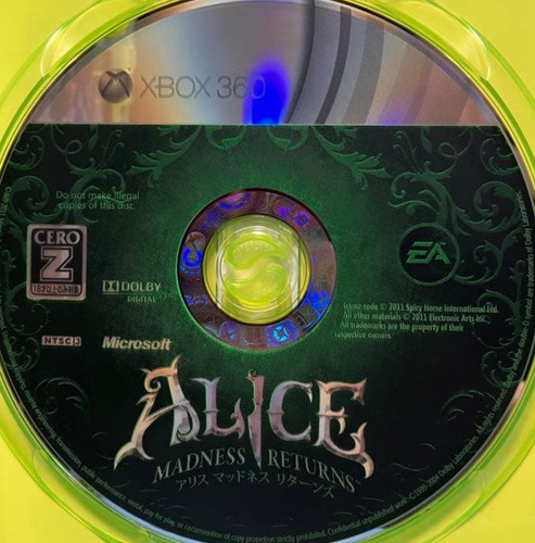 Alice madness returns xbox 360 - madness,