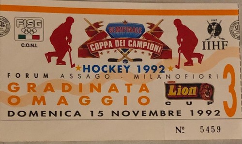 Ice hockey milan saima - milan,