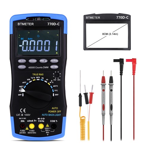 Multimetro digitale true rms - true,