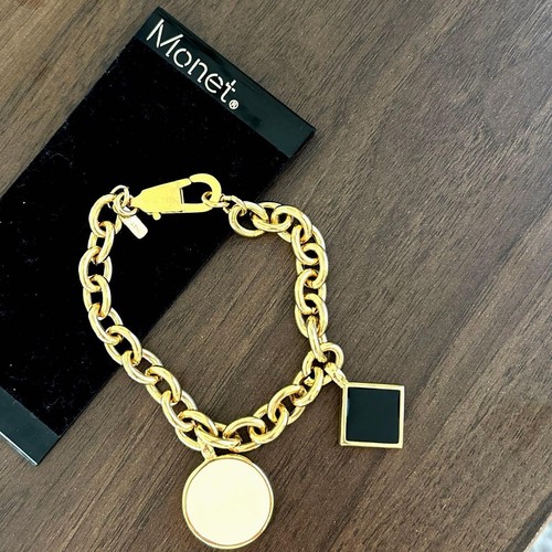Bracciale monet vintage tono - bracciale,