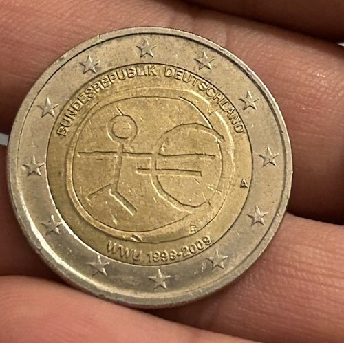 Moneta rara - da, 2€