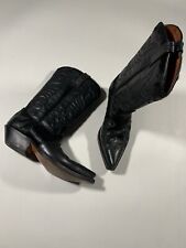Vintage Marlboro Classic Pony Hair Leather Cowboy Boots 43