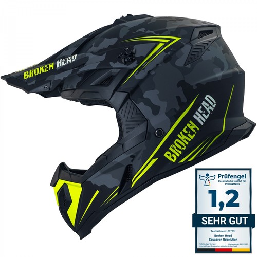 Casco cross broken head - broken,