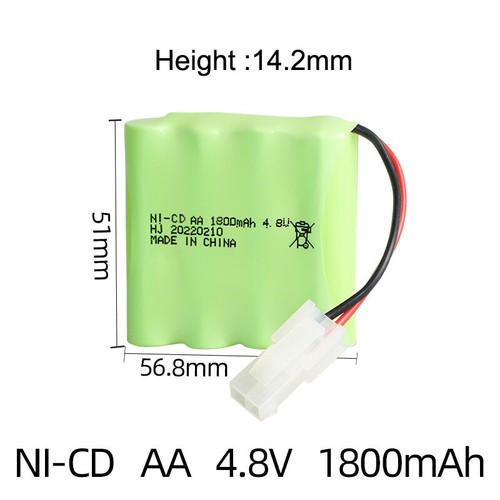 1pack 4 8v - ni-cd, aa