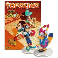 FUMETTO "TOPOLINO 3582" Con Miniatura Sport - Uscita 2 Statue PAPERINA + PIPPO